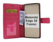 New Standcase Wallet Motorola Edge 30 Fusion 5G (Hotpink)