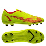 Nike Mercurial Vapor 14 Club MG Motivation - Neon/Rød ['Gress (FG)', 'Kunstgress (AG)'] Fotballsko unisex