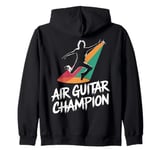 Air Guitar Champion Music Celebration Zip Hoodie