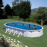 Piscine Dream Pool Atlantis acier blanche