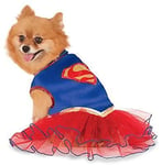 Rubie's Official DC Comics Supergirl Pet Dog Costume Tutu Dress, Size: Large Neck to Tail 22 Inch, Chest 20 Inch Halloween Halloween