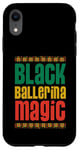 Coque pour iPhone XR Ballerine noire magique style africain