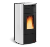 Poêle À Granulés ExtraFlame Raffaella Hydro H15 5.0 Blanc