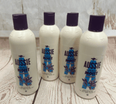 Aussie Miracle Moist Shampoo Dry Thirsty Hair Macadamia Nut Oil 4x 300ml