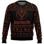 Jagermeister Ful Jultröja Herrar 3D Sweatshirt Toppar 2 2 2 XL