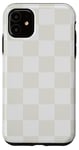 Coque pour iPhone 11 GRAND DAMIER ÉCHIQUIER CLASSIQUE DESIGN LUXE FEMMES HOMMES