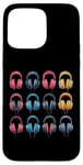 iPhone 15 Pro Max Urban hip hop DJ retro vintage headphone graphic Case