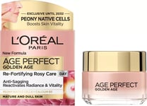 L'Oreal Age Perfect Golden Age Rosy Glow & Radiance Tinted Day Cream, Face Cream