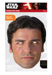 Poe Dameron Official Star Wars The Force Awakens Single 2D Card Party Face Mask