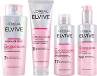 L'Oréal Paris Elvive Glycolic Gloss for Dull Porous Hair, Get The Shiniest Hair