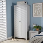 Nyon 2 Door Wardrobe Bedroom Storage Unit