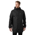 Helly Hansen Mens Vancouver Raincoat - Black, M