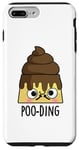 Coque pour iPhone 7 Plus/8 Plus Jeu de mots amusant Poo-ding