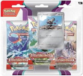 Pokemon - Pack 3 boosters - Ecarlate et Violet - Evolutions à Paldéa (EV02) - Modèle aléatoire - Jeux de société - Cartes à Collectionner - A partir de 6 Ans