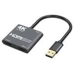 USB-A 3.0 til HDMI 1080p/60Hz Video Capture Card