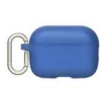 RHINOSHIELD Coque avec Mousqueton Compatible avec Apple [AirPods Pro]   Protection de qualité Militaire Contre Les Chocs, résistante aux Rayures, Chargement sans Fil - [Bleu Cobalt, Standard Set] - Neuf