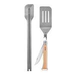 Set de 3 ustensiles pour barbecue Opinel