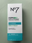 No7 Derm Solutions Clearing Treatment 50ml BRAND NEW BOXED