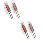 Genuine Mini Maglite replacement bulbs. AA + AAA 2 cell bulbs - Twin pack Sealed