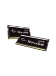 G.Skill Ripjaws SODIMM DDR5-5600 - 64GB - CL46 - Dual Channel (2 pcs) - Intel XMP - Sort