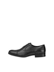 JACK & JONES Homme Jfwdonald Leather Noos Derbys, Gris(Anthracite Anthracite), 40 EU