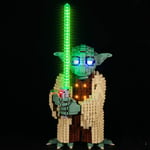 Seasy LED Light Set for Lego Star Wars Yoda Construction Set, Lighting Kit Compatible with Lego 75255 (Lego Model NOT Included) - Luxury Version