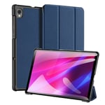 Lenovo Tab M10 Plus/Tab M10 FHD Plus/Tab K10 - DUX DUCIS Domo Series Tri-Fold Smart Fodral - Blå