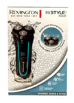 Remington R6 Wet or Dry Mens Shaver Waterproof Rotary Shaver with Stubble Styler