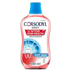 Corsodyl Active Gum Health Daily Mouthwash 500ml