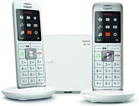 CL660 Duo - Téléphone Fixe Sans Fil - 2 Combinés - Blanc [Version Française]