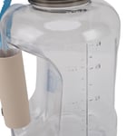 (Beige)1.5L Hydrogen Water Bottle High Capacity PEM Technology Water Ionizer