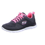 Skechers (SKEES) - Flex Appeal- Simply Sweet - Baskets Sportives, femme, gris (ccpk), taille 42