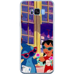 Samsung Galaxy S8+ Genomskinligt Skal lilo and stitch 2025