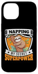 iPhone 14 Napping Superpower Power Nap Lazy Pajama Day Sleep Sloth Case