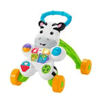 Fisher-Price Mon Trotteur Zèbre Parlant Français | Jouet Evolutif et Interactif Coloré, Lumineux et Musical pour Apprendre à Marcher à Bébé | Trotteur Bébé Garçon ou Fille à Partir de 6 Mois, GXC30