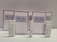 5 x Dior MISS DIOR Eau De Parfum EDP 1ml Sample OFFICIAL SAMPLE