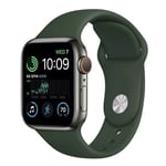 Sport Reim Apple Watch SE 2022 (40mm) - Mørk oliven