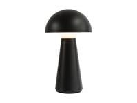 Sirius Sam Genopladelig Lampe - Sort - H 28 Cm