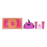 Versace Bright Crystal Absolu 4 Piece Gift Set: Eau De Parfum 90ml - Shower Gel 100ml - Body Lotion 100ml - Pouch