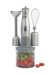 Progress by WW Blender Set 3-in-1 500 ml Chopping Bowl 2 Speeds Whisk Blend Chop