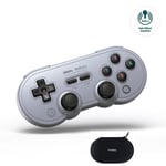 AKNES 8BitDo SN30 Pro peliohjain Nintendo Switchille Android MacOS Steam Windows PC Joystick Wireless Bluetooth Gamepad