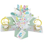 Second Nature 3D Pop Ups Greeting Card - Baby shower