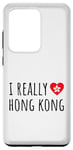 Coque pour Galaxy S20 Ultra J'aime vraiment Hong Kong
