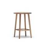 Stolab Miss Button bar stool Oak natural oil. medium