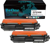 2X Cf230X 30X Cartouches De Toner Noire Compatible Pour Imprimante Hp Laserjet Pro M203Dn M203Dw M203D Mfp M227D Mfp M227Fdw Mfp M227Fdn Mfp M227Sdn (Avec Une Puce, 2 Unités)[DYJ073513]