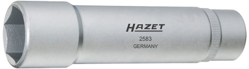 Hazet 2583 Extracteur de roulements de roues/carré creux 12,5 mm/profil à 6 pans extérieurs Taille 27 longueur 140 mm