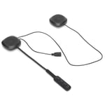 Motorcycle Bt Helmet Headset With Mic Handsfree Bt 5.0 Motorcycle Earbuds For Tr