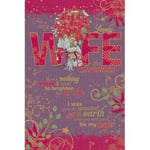 Wife - Me to You Bear Lovely Flower Christmas Greetings Card Xmas New Gift