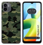 Coque Silicone pour Xiaomi Redmi A1 Design Camouflage Dessins