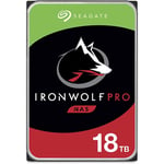 Seagate IronWolf Pro 18TB 7200RPM 256MB Cache 3.5 Inch SATA Hard Drive ST18000NT001